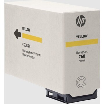 HP 768 500-ml Yellow DesignJet Ink Cartridge